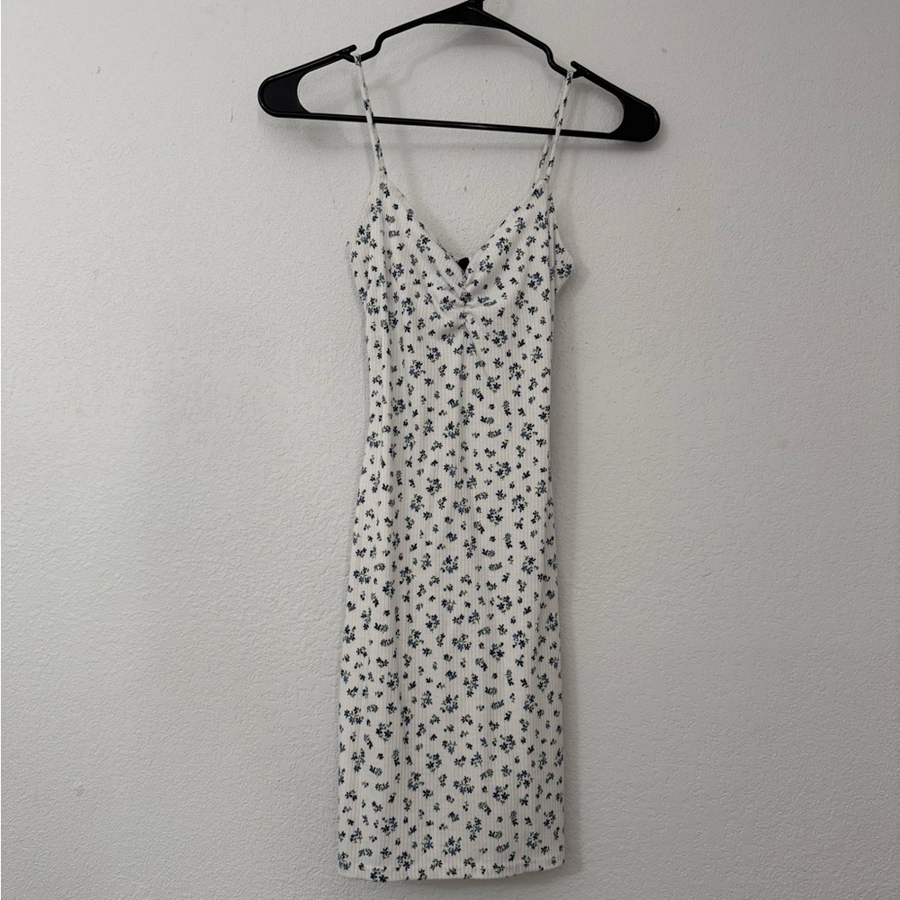 Windsor Blue Floral Midi Dress